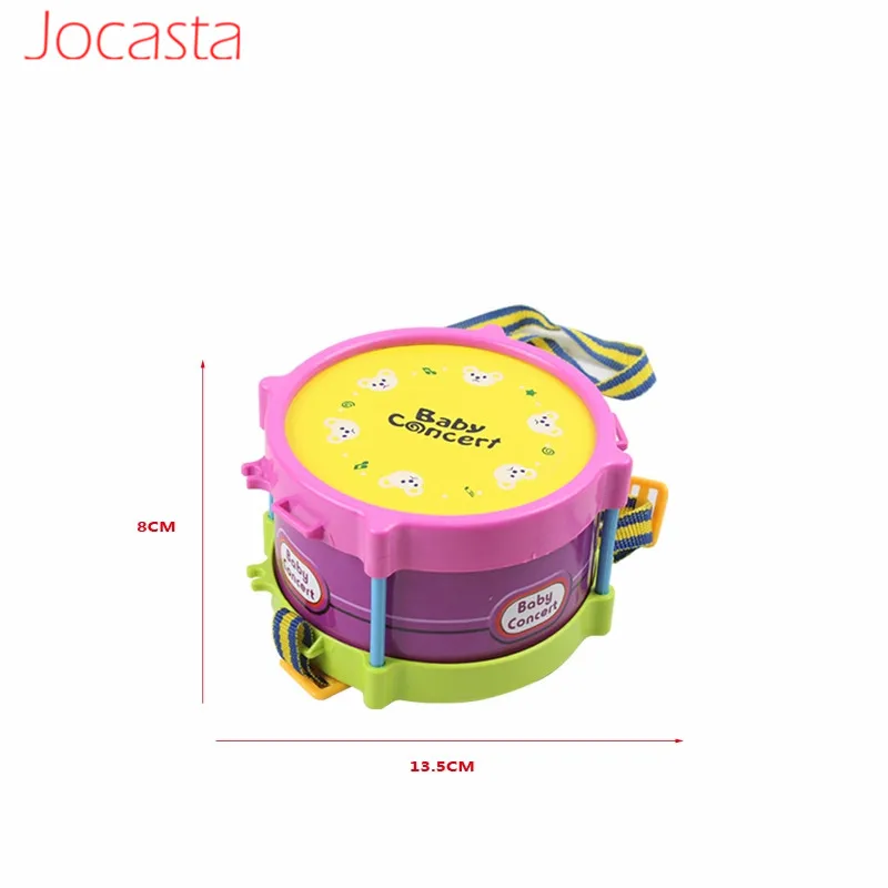 Детская музыкальная игрушка мини-барабан детская погремушка с колокольчиком труба игрушечные музыкальные инструменты обучающая игрушка для детей>