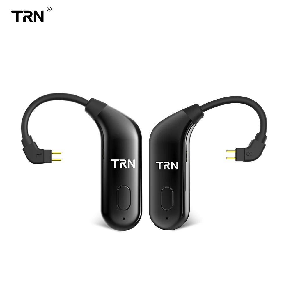 TRN BT20 Bluetooth 5,0 уши обновления кабель Бег Bluetooth гарнитура Кабель V80 ZST IM1 BT10 ZSN T2 ES4 ZS6 V30 T3 AS10 ZS10 - Цвет: 0.75MM PIN