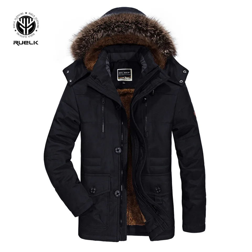 

Men Winter Coats Fleece Warm Thick Jackets Men Outerwear Windproof Casual Coat With Hooded Mens Parkas Plus size 5XL 6XL