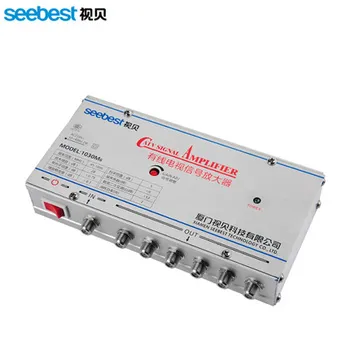 

2017 NEW Seebest SB-1030M6 1 in 6 out TV signal amplifier 20db RF signal amplifie Antenna signal amplifier LNA for TV