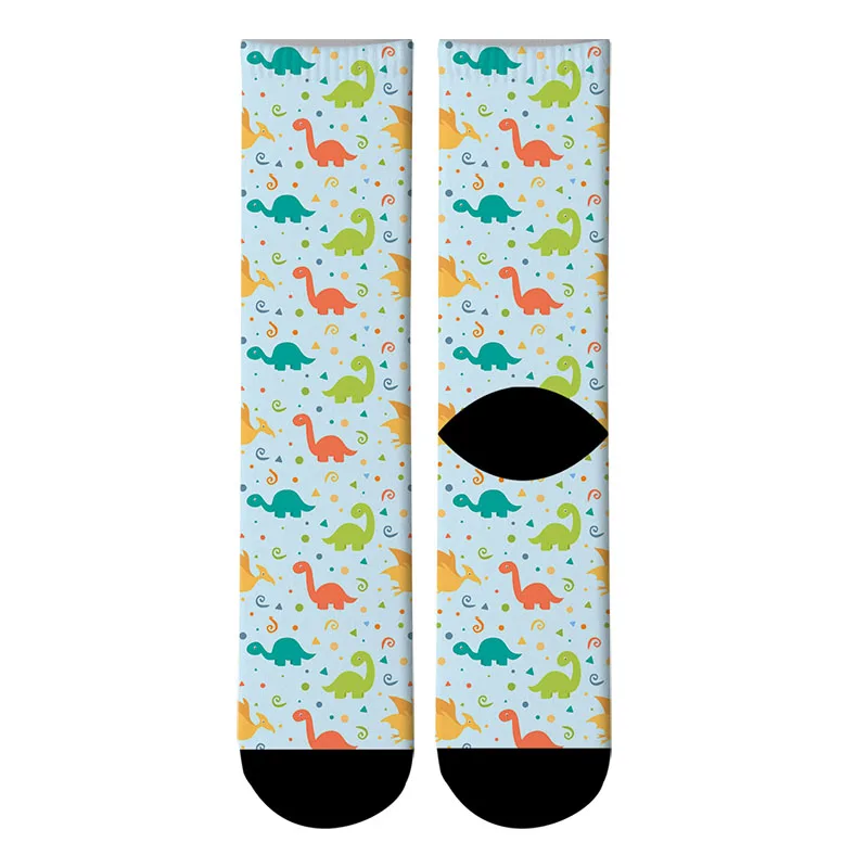 3D дизайн забавные Носки с рисунком для женщин уличные забавные длинные носки harajuku модные популярные новые носки 5ZWL17 - Цвет: Style4