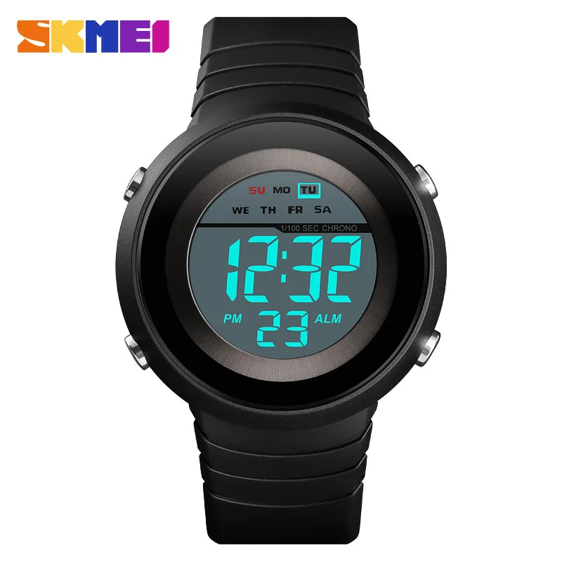 

Skmei New Fashion Multi-Function Electronic Watch Outdoor Sports Stopwatch Timing Alarm Wai Mao Kuan Watch