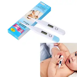 Дома ЖК-дисплей цифровой медицинский Baby термометр тела рот в области подмышек Температура