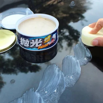 

Car Accessories New Car Wax Maintenance Wax Polishing Wax Automobile Waxing Solid with sponge Drop shipping 250g