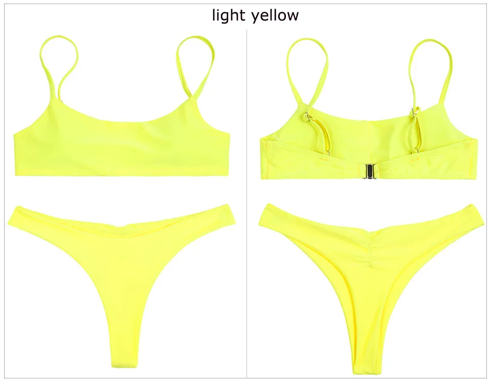 023 yellow bikini