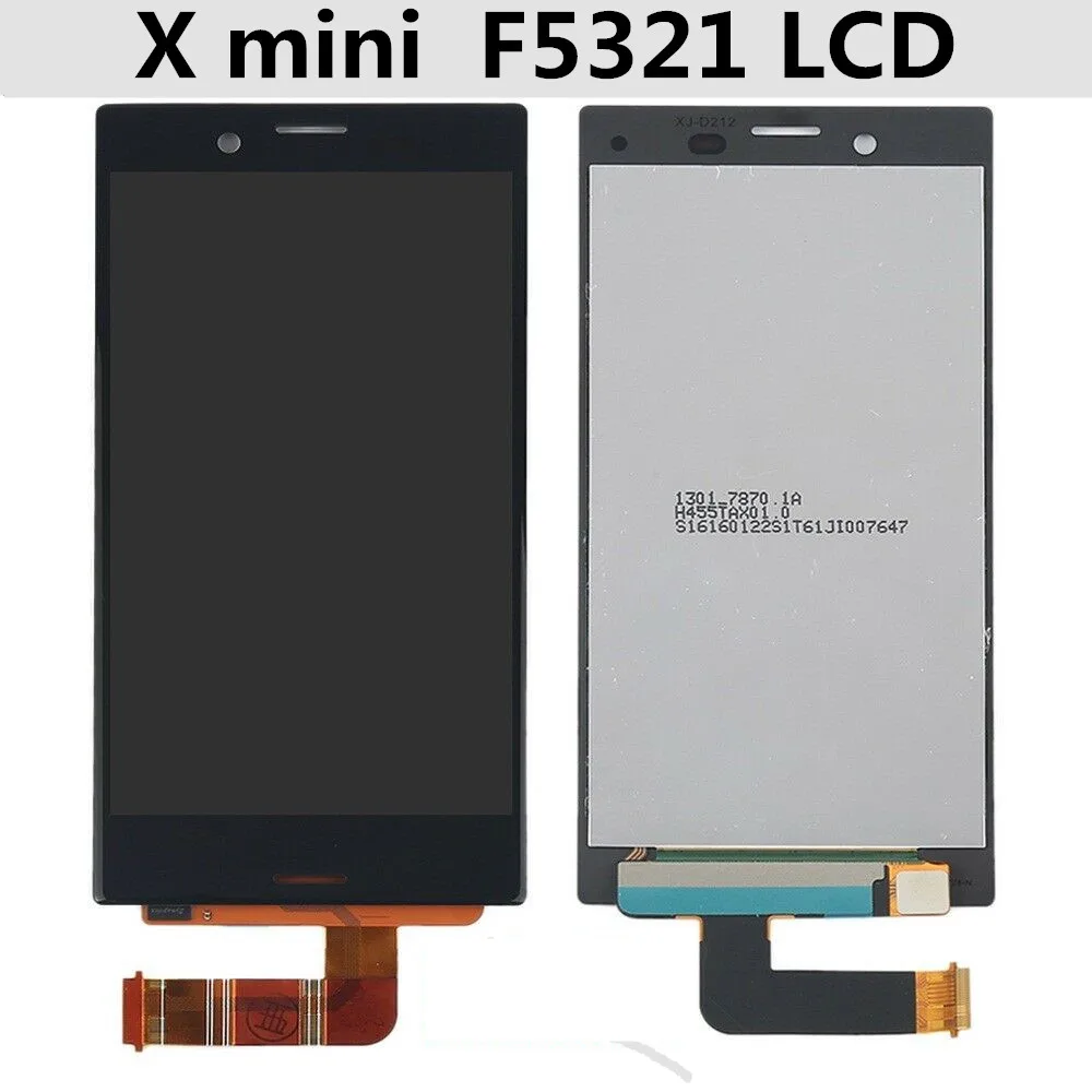 

For Sony Xperia X Compact F5321 Display X Mini LCD Display With Touch Screen Assembly Frame Digitizer white black