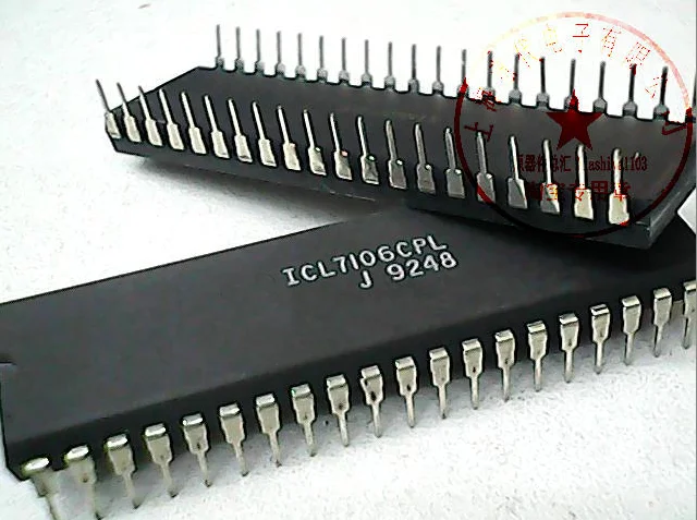 

1PCS ICL7106CPL ICL7106 DIP40 A/D converter display driver