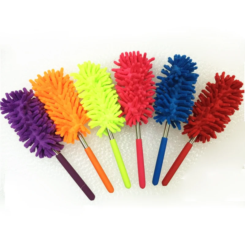 1pc Practical Microfiber Dust Brush Car Duster Window Desktop Cleaner
