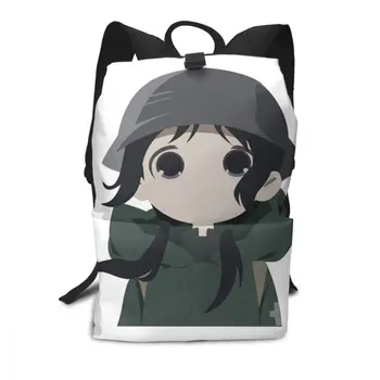 

Shoujo Shuumatsu Ryokou Backpack Chito Girls Last Tour Backpacks Travel Print Bag Trendy High quality Men - Women Bags