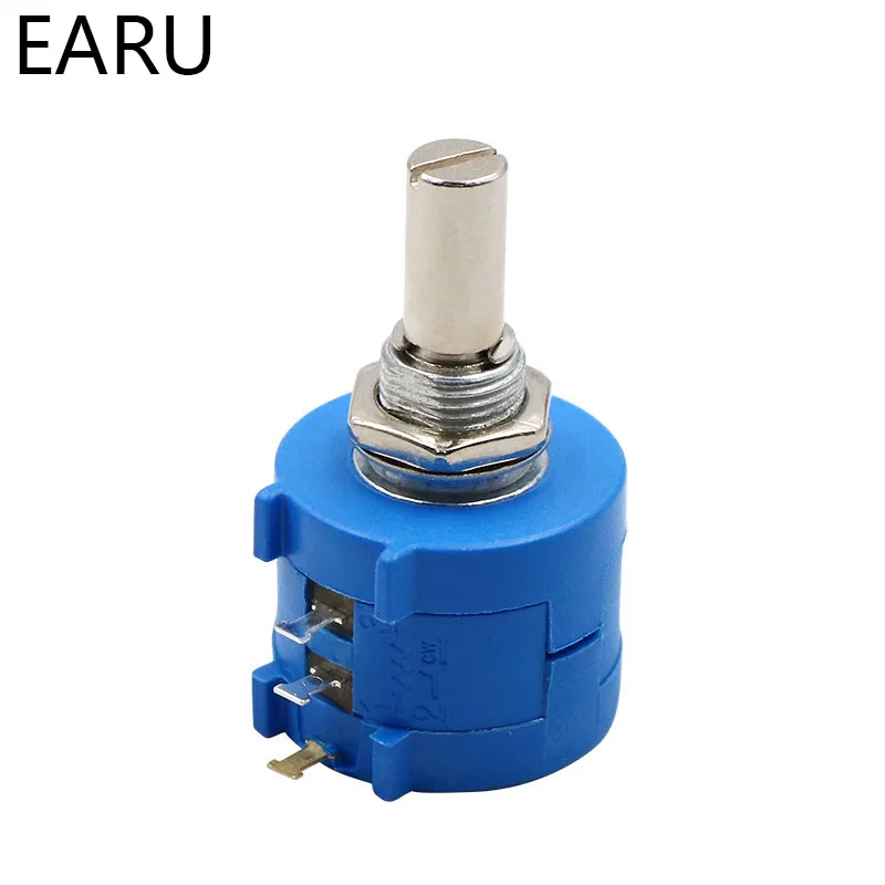 3590S-2-103L 3590S 10K ohm Precision Multiturn Potentiometer 10 Ring Adjustable Resistor | Инструменты