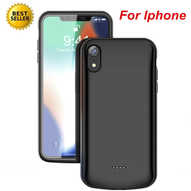

For Iphone 5 5S SE 6 6s Plus 7 Plus 8 Plus X XS XR XS MAX Battery Charger Case Smart Audio Output Battery Case Cover Power Bank