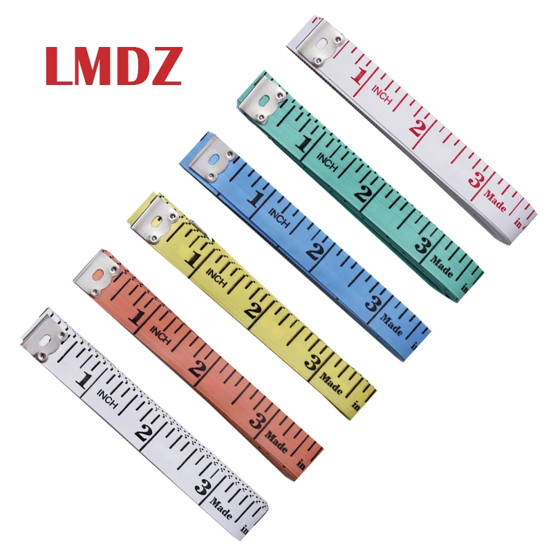 LMDZ Plastic Sewing Measuring Tape Ruler Measure Soft Flat Ruler Sewing