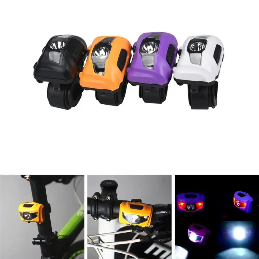 

Outdoor Sports Bicycle Lights Lightweight Waterproof Bike Light Front Rear Tail Light Lamp Cycling Exercise Safety Flashlight