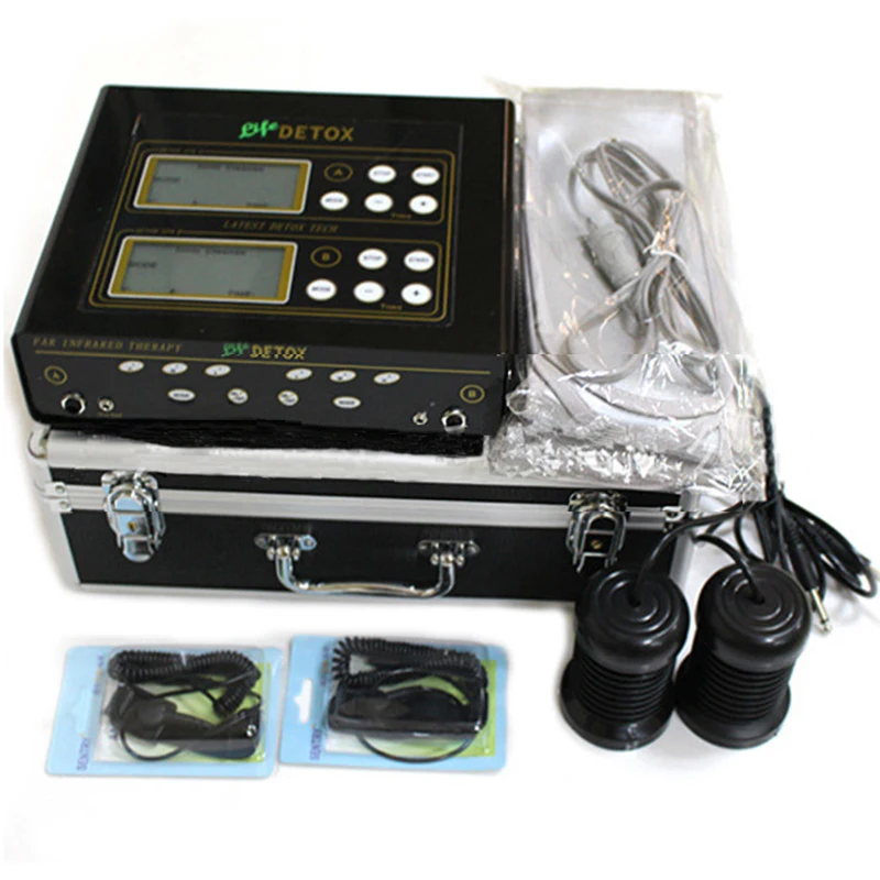 Dual user Detox Machine Ion Cleanse Ionic Detox Foot Bath Aqua Cell Spa Machine Footbath Far Infrared Massage Detox Foot Bath| | - AliExpress