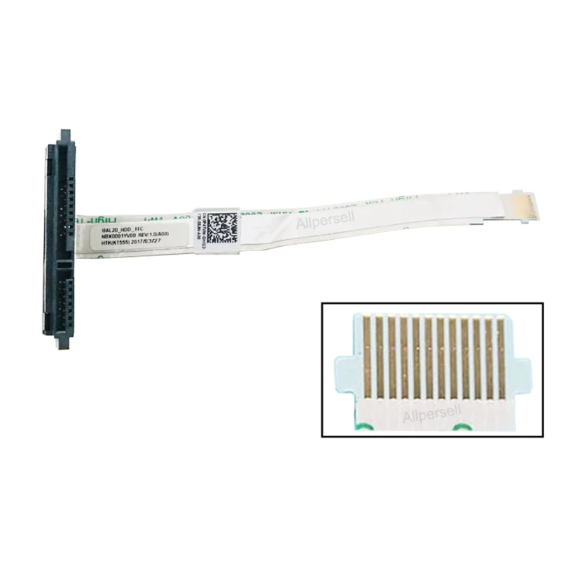 Laptop HDD cable For Dell Inspiron 15 5000 5565 5567 0P4TVW NBX0001YV00 hard drive port cable
