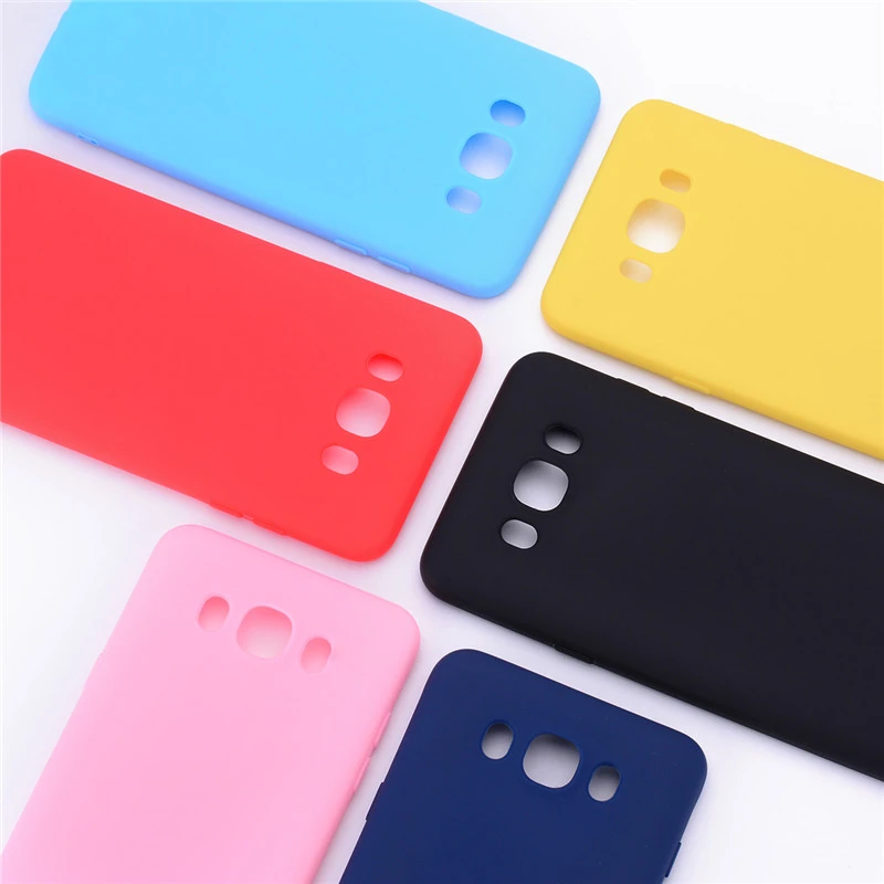 Fundas de silicona para Samsung Galaxy J7 2016 J710 J710F Color caramelo suave TPU funda teléfono para Samsung J7 2016|Fundas ajustadas| - AliExpress
