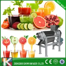 High juce rate 65% pear juice Screw extractor/spiral fruit juicer/spiral juicing machine for fruit &vegetable