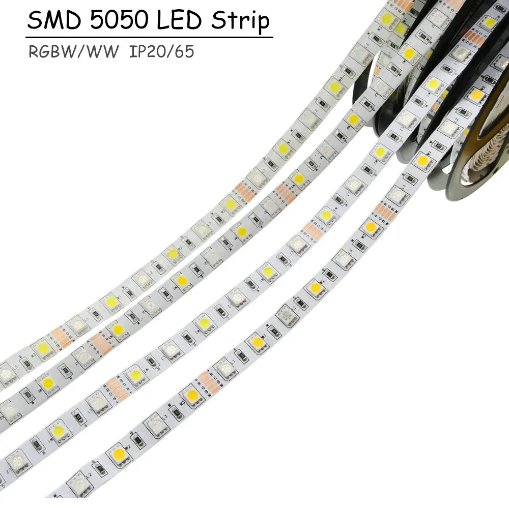 Набор светодиодных лент 5050 RGB/RGBW/RGBWW 5/10/15/20 м с сенсорным экраном 2 4 ГГц пульт