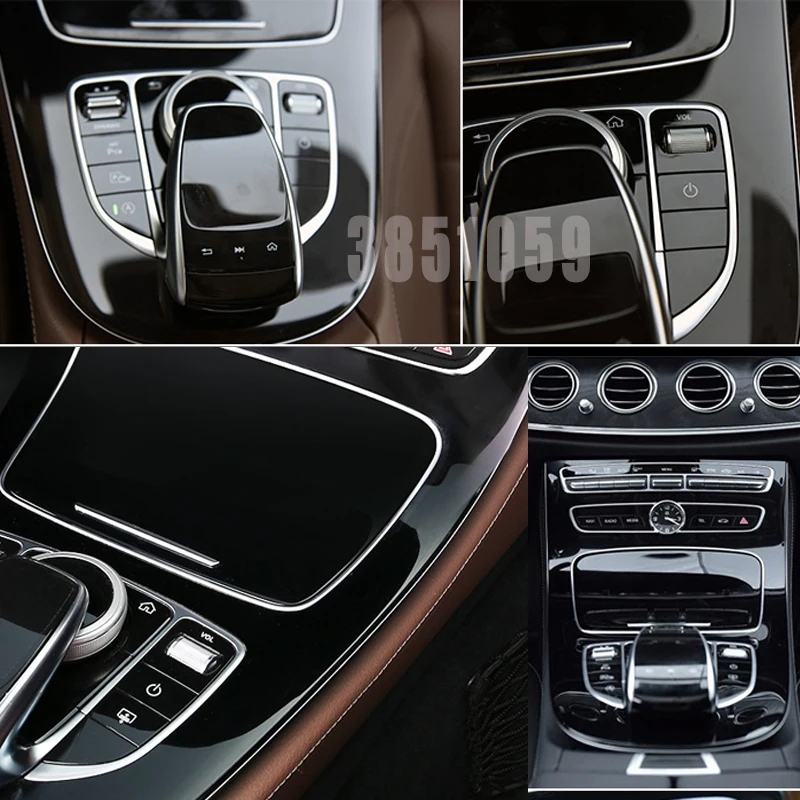 Высокое качество защитная пленка tpu наклейки центральной консоли украшения чехлов для Mercedes Benz W213 E Class E200/260/300/200L