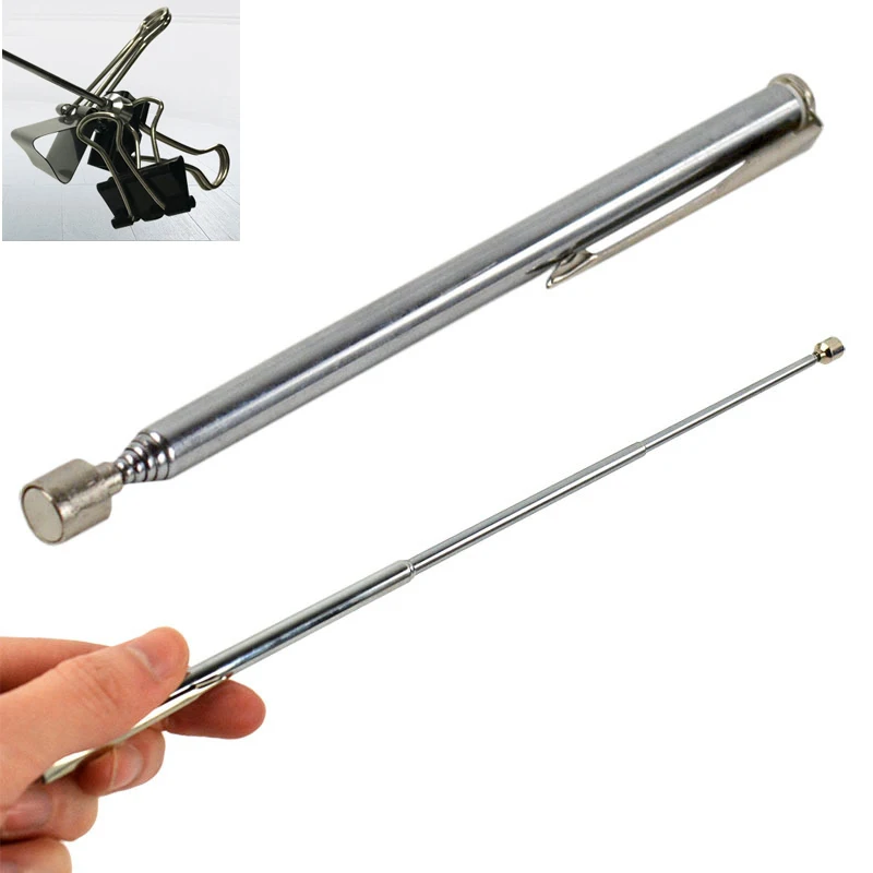 Telescopic Magnetic Pickup Pick Up Tool Pen Metal Handy Toolbox Box Tray Spares 
