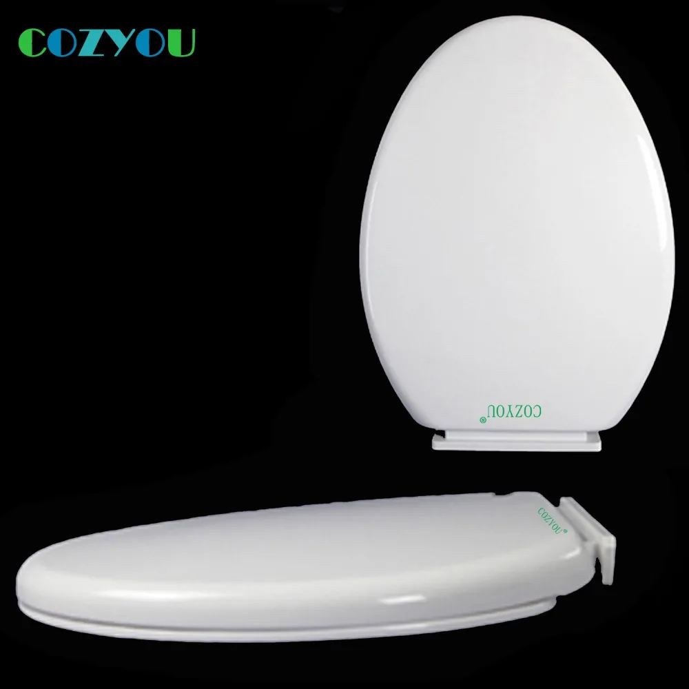 COZYOU сиденье для унитаза ПП v-образная форма мягкое закрывающее быстросъемное легкое Очищение длина от 455 мм до 480 мм ширина от 355 мм до 365 мм GBP17263PV