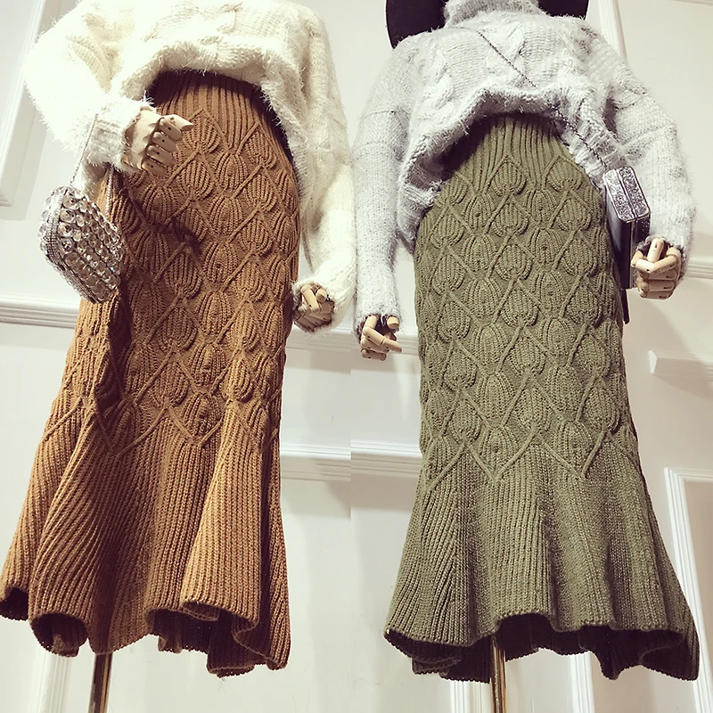 Купить Вязаную Юбку В Интернет Магазине