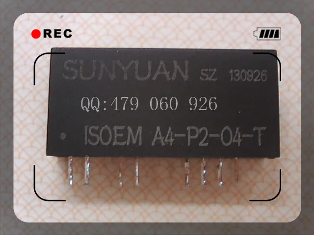 

[ZOB] Isolation amplifier ISOEM A4-P2-O4-T magnetoelectric isolation gain adjustable 4-20mA 0-5V --2PCS/LOT