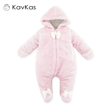 

Kavkas Newborn Baby Clothes Warm Baby Rompers Long Sleeve Baby Boy Clothing Autumn Winter Baby Boy Jumpsuit Infant Costume