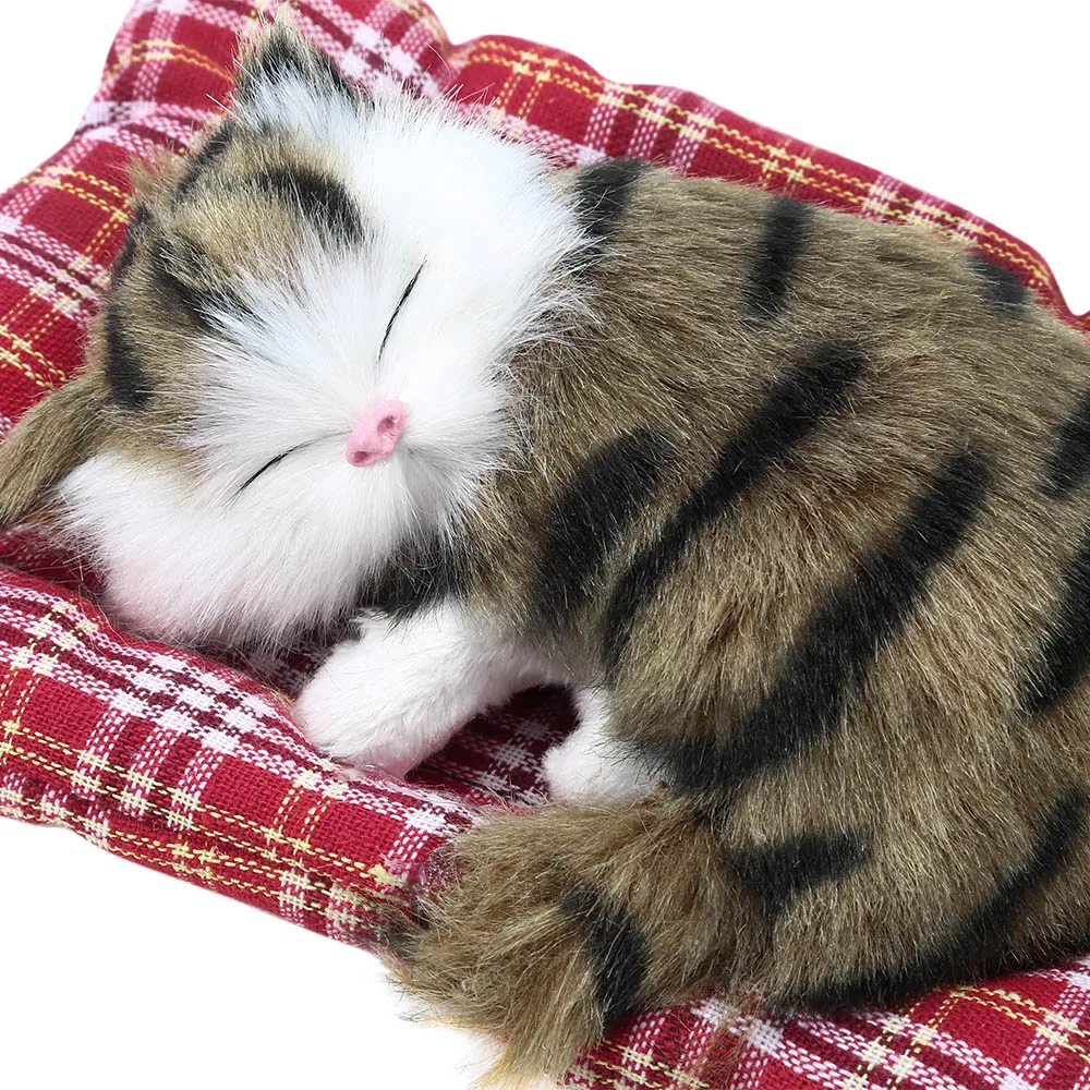 Buy In Stock Simulation Animal Sleeping Cat Craft Toy