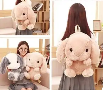 2018 Korean cartoon lop rabbit backpack 