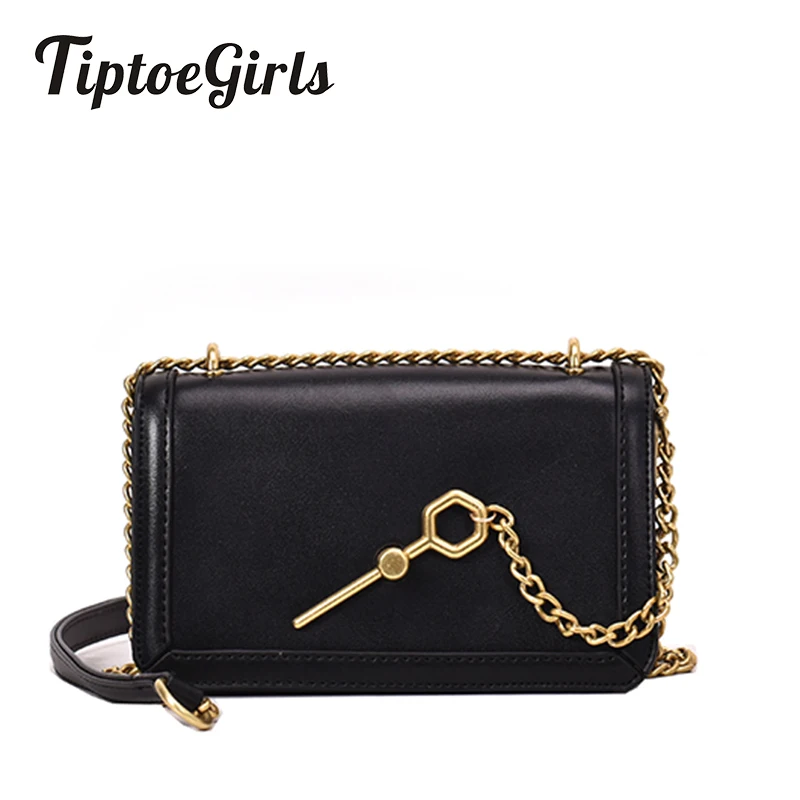 

Personality Lock Lock Small Square Bag Female New Fashion Simple and Generous Casual Wild Shoulder Messenger Bag
