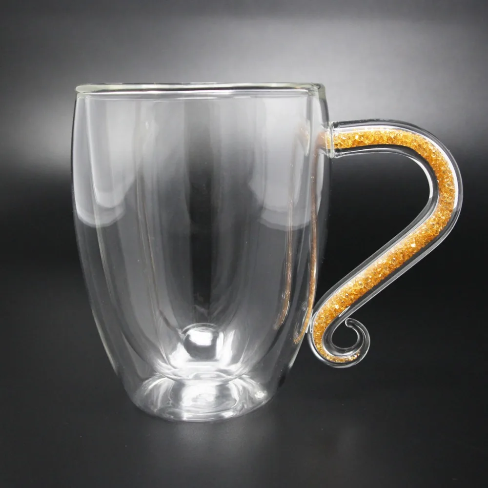 double wall glass coffee mug (1)
