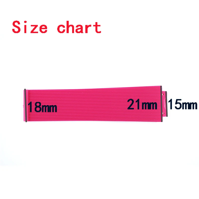 Аксессуары для часов резиновый ремешок для HUBLOT серии 15 мм x 21 мм Дамский ремешок для часов