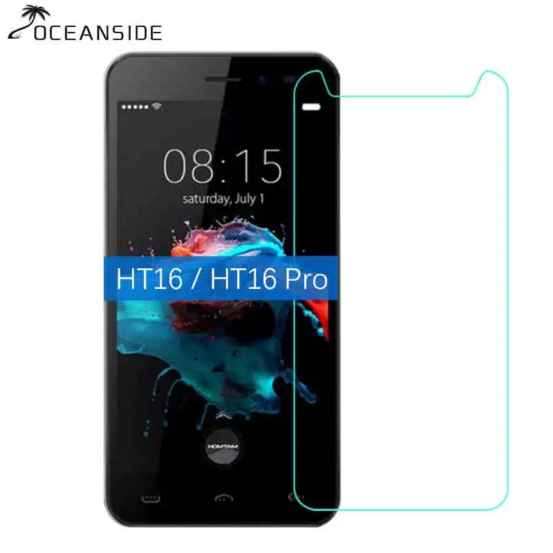 

2Pcs For Homtom HT16 Pro Tempered Glass Screen Protector 9H 2.5D Front Protective Film On HT 16 Pro 5.0 inch pelicula de vidro