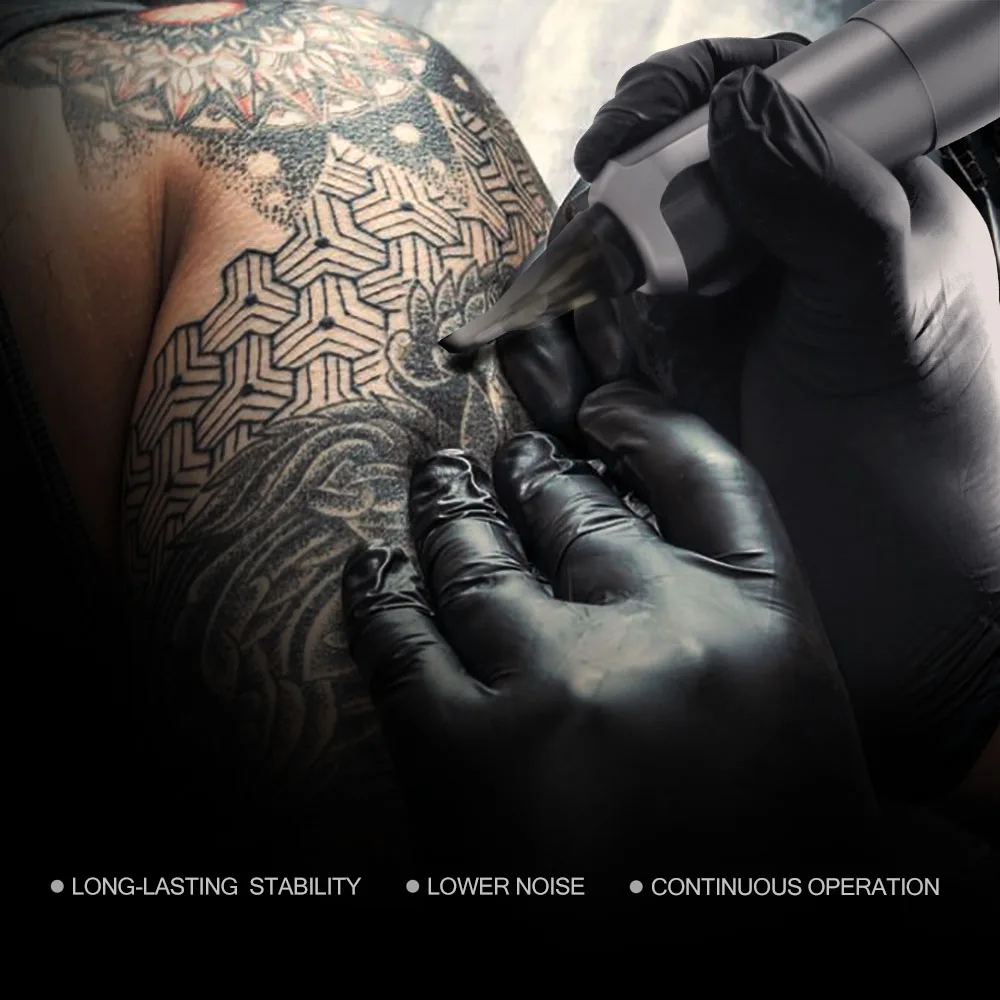 Biomaser с двумя головками 3 0 и 5 шейдером сменная татуировочная машинка ручка