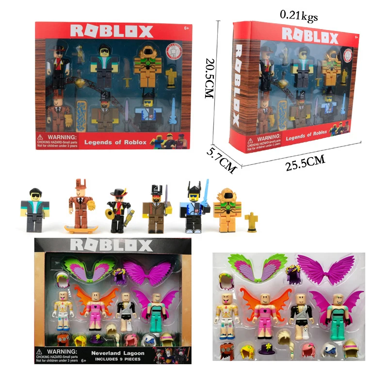 

Dropship 4/6/9 set Game Roblox Character PVC Cartoon Figma Oyuncak Action Figure Toys Kid Gift Box Collection Boys Toys 6-9cm