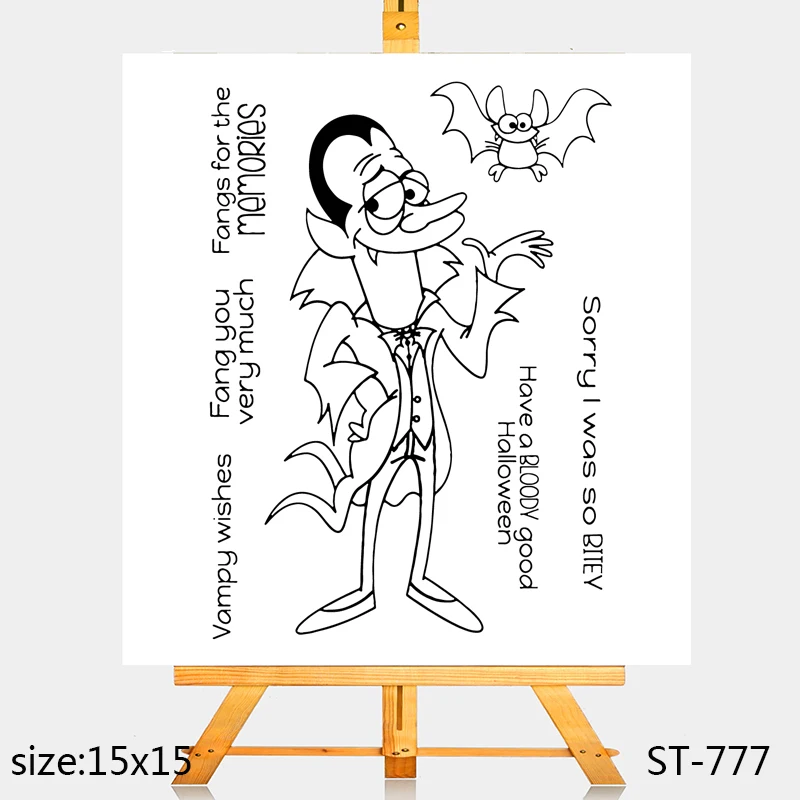 

AZSG Mr. Gentleman Clear Stamps/Silicone Transparent Seals for DIY scrapbooking Card Making