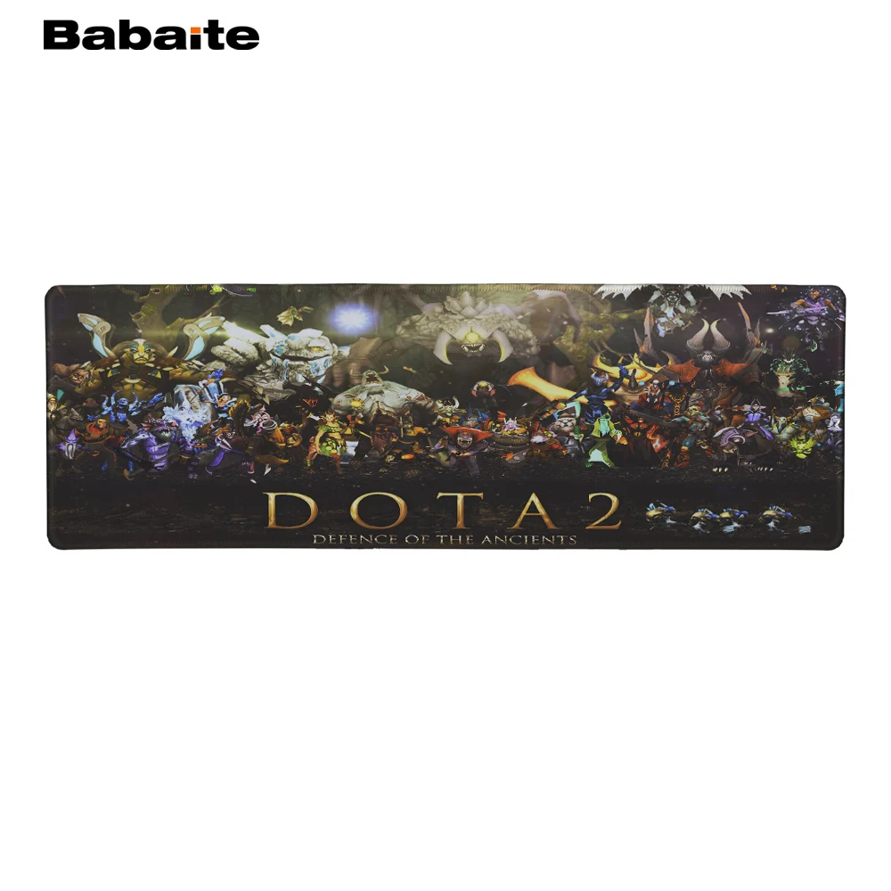  Babaite Dota 2 Logo Characters Personality Design Painting Mouse Pad Durable Overlock Rubber Mice P