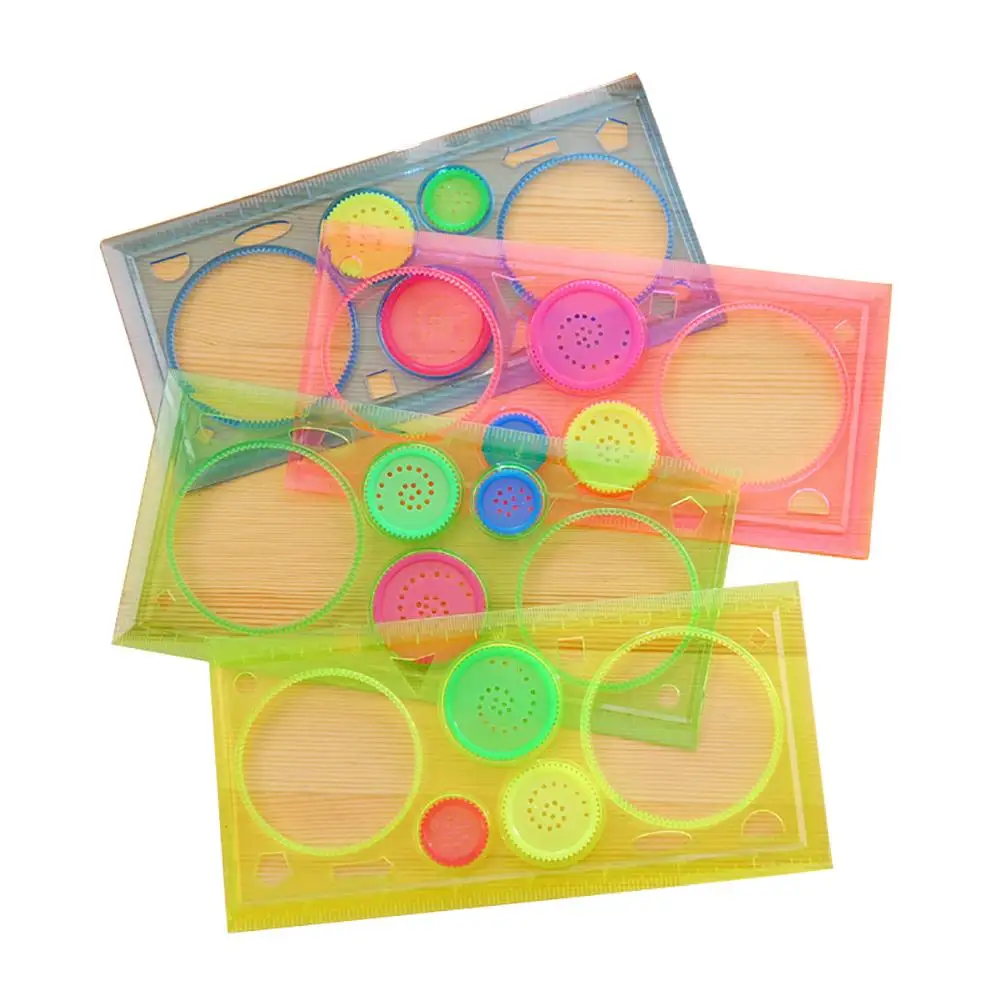 

1PC Spirograph Multifunctional Geometric Ruler Drafting Tools Stationery Students Drawing Toys Supplies Hot Sale