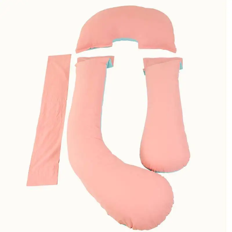 Removable Washable Pregnant Women Body Pillow Leg Waist Support Breastfeeding Maternity Pillow For Mummy Multi-function Cushion