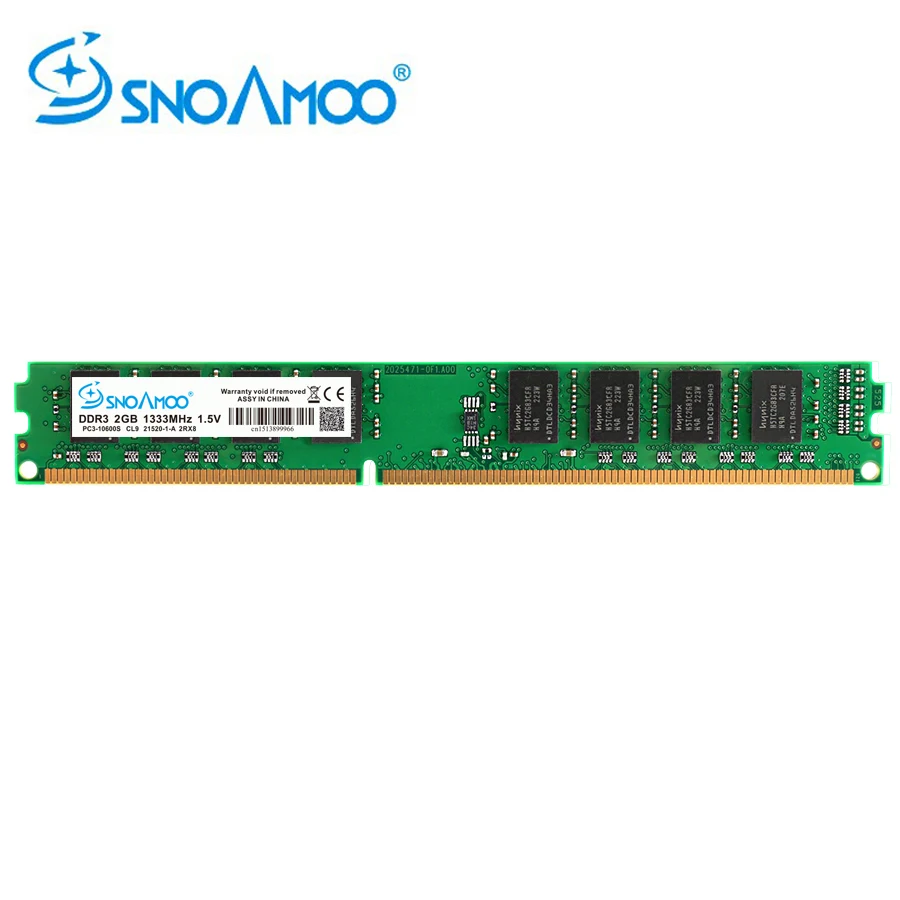 SNOAMOO Новый DDR3 4 Гб 1600 МГц PC3 12800S настольных ПК памяти 240pin 2 1333 DIMM для Intel компьютер