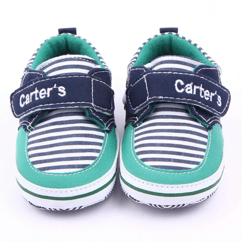 Детские прогулочная обувь для новорожденных маленьких мальчиков Кроссовки для мальчика обувь из хлопка и конопли с мягкой нескользящей подошвой бренд babyshoes - Цвет: Небесно-голубой