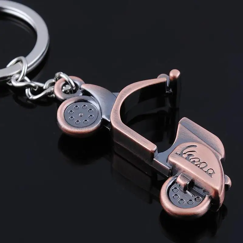Fashion 3D Model Keychain Woman Motorcycle Motorbike Keychain Key Chain