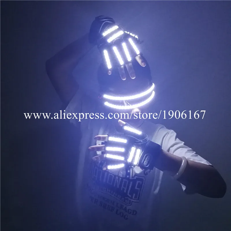 Led glasses and gloves12