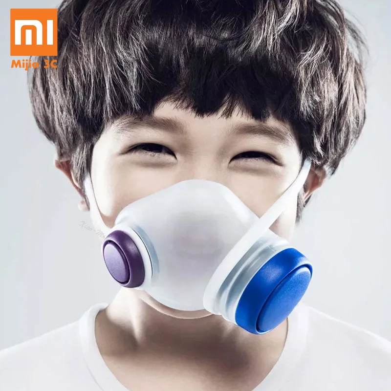 Xiaomi Mijia Woobi Play детские спортивные маски для лица безопасные респираторы детей