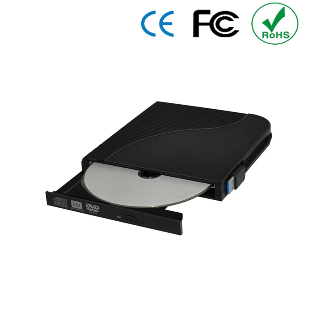 

Newly Universal USB 3.0 External DVD RW Portable CD Writer Optical Drive for Computer Tablet PC