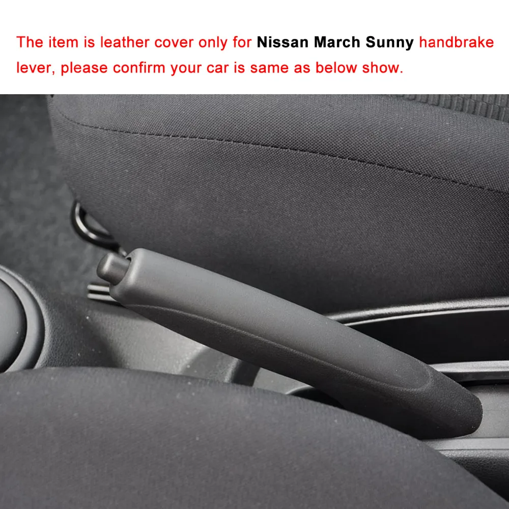 Чехлы для стояночных тормозов Yuji Hong чехол Nissan March Versa Note Sunny 2011 черные чехлы из