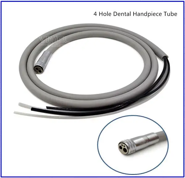 Band New Dental Lab 4 Hole Silicone Handpiece Tubing Hose Tube