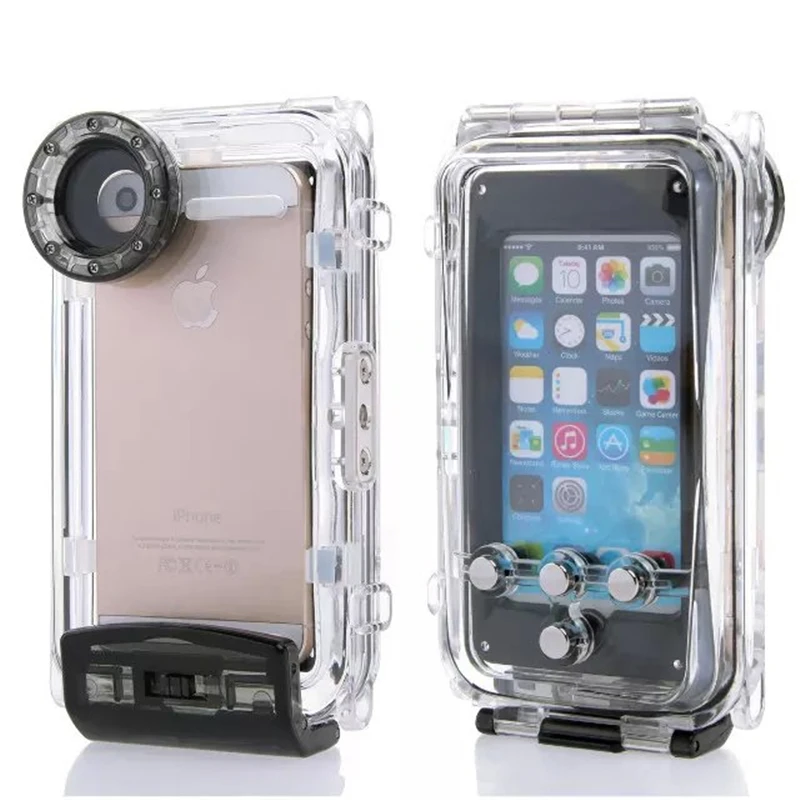 imágenes para Alta Calidad 40 M Buceo Impermeable para el iphone 6 Plus de 5.5 pulgadas Teléfono Cubierta de La Bolsa De Plástico Impermeable para la Natación pesca Deportiva imágenes para Alta Calidad 40 M Buceo Impermeable para el iphone 6 Plus de 5.5 pulgadas Teléfono Cubierta de La Bolsa De Plástico Impermeable para la Natación pesca Deportiva