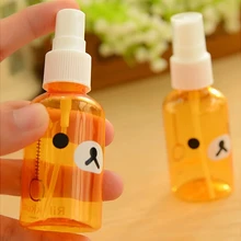 2 шт./лот 30 мл милый мультфильм Медведь спрей бутылка мода путешествия мини портативный многоразового парфюма распылитель увлажняющий спрей бутылка